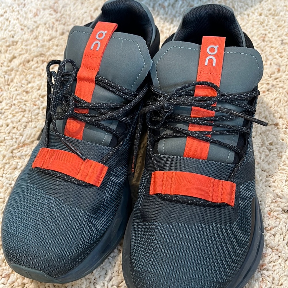 On Running Cloudnova 2699676 Juniper Green /Orange Sz 8.5